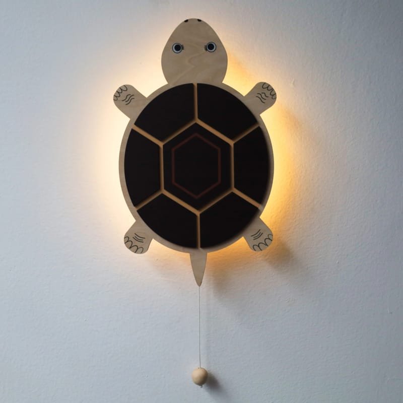 Natürliche Schildkröten-Lampe